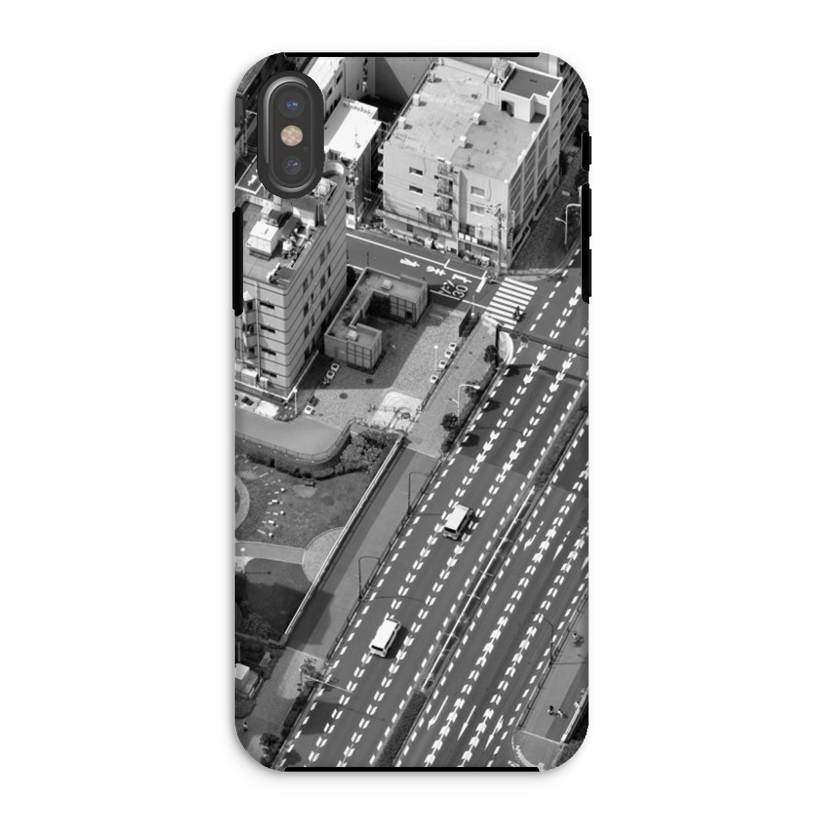 Tokyo Cityscape, Japan Tough Phone Case