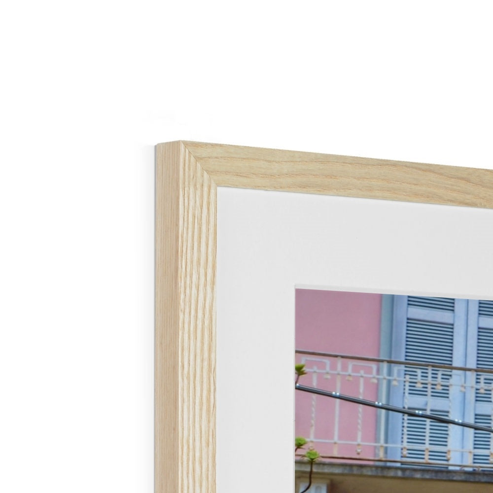 Streets: Como, Italy Framed & Mounted Print