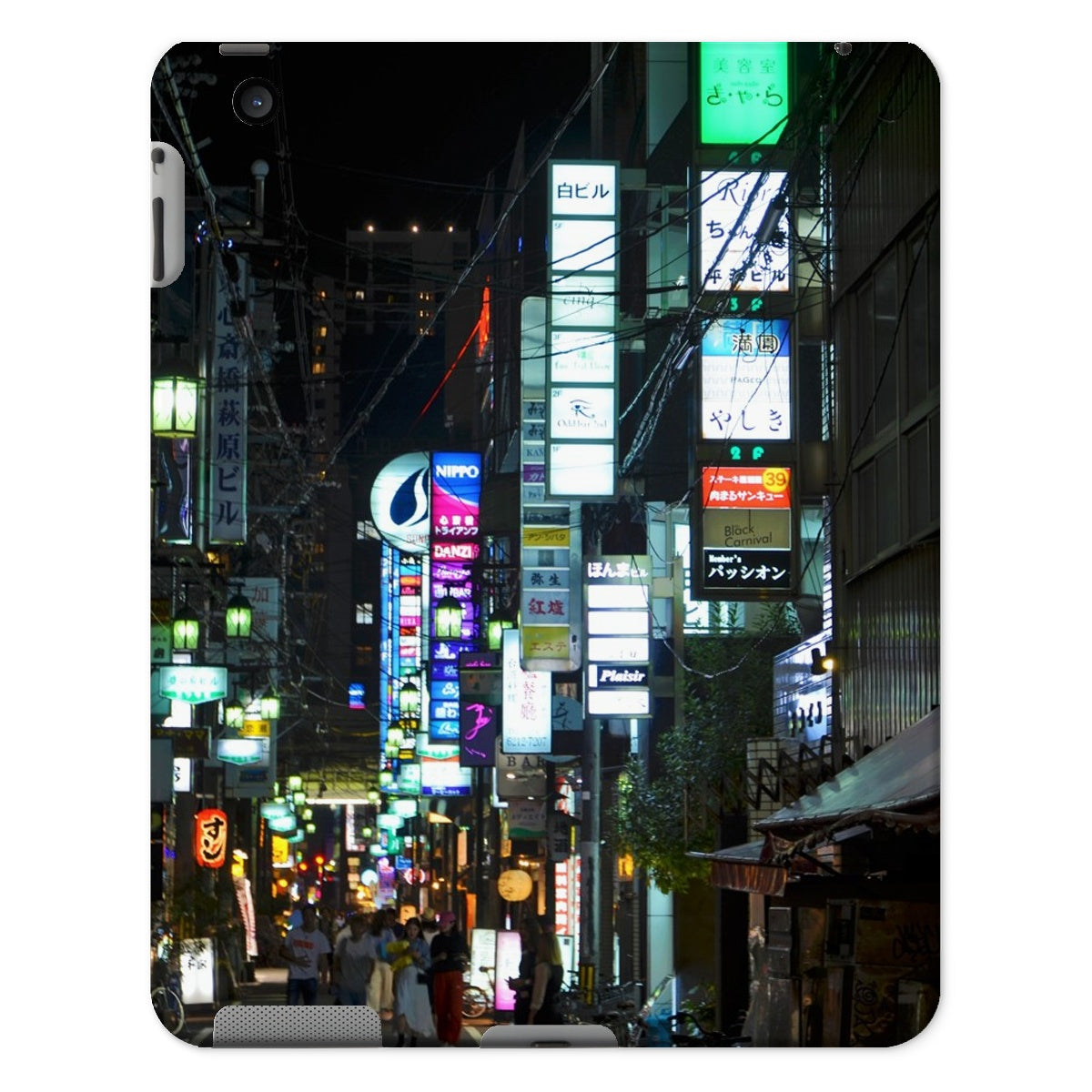 Streets: Neon Lights, Japan Tablet Cases