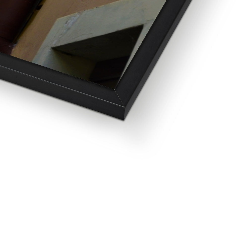 Streets: Como, Italy Framed Print