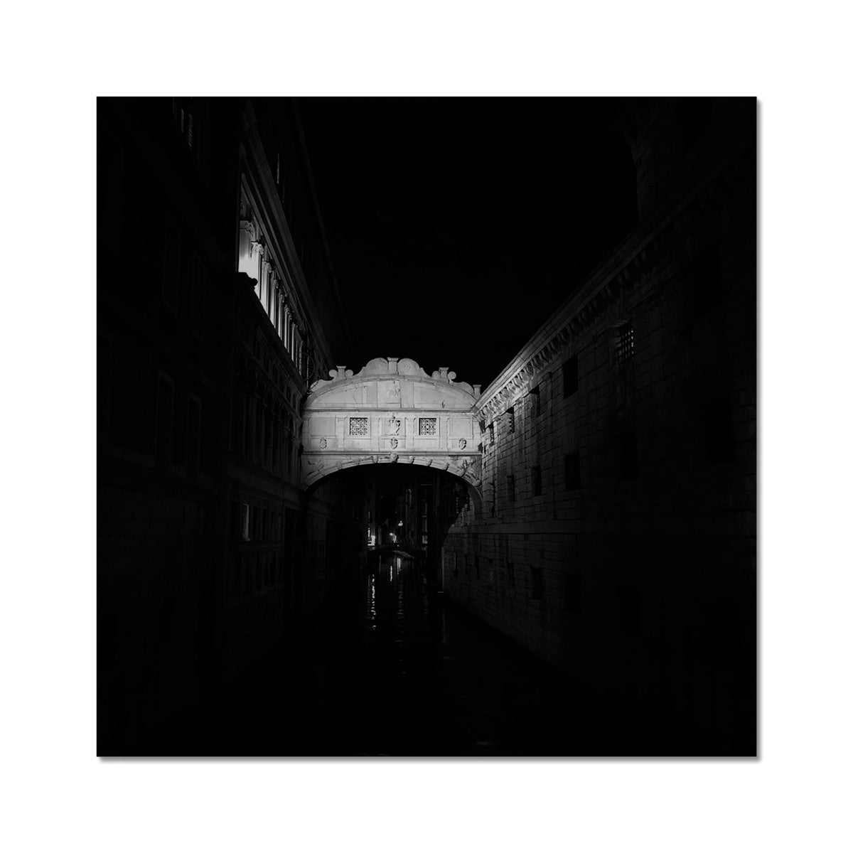 Architecture: Ponte dei Sospiri, Venezia, Italy Fine Art Print