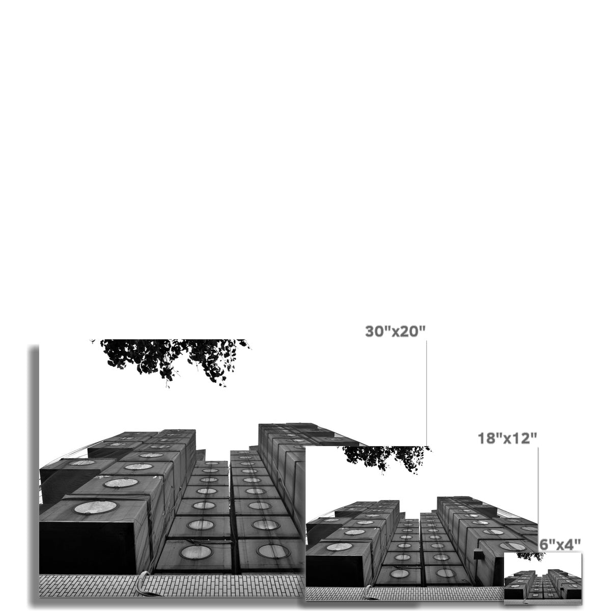 Architecture: Capsule Hotel Hahnemühle Photo Rag Print