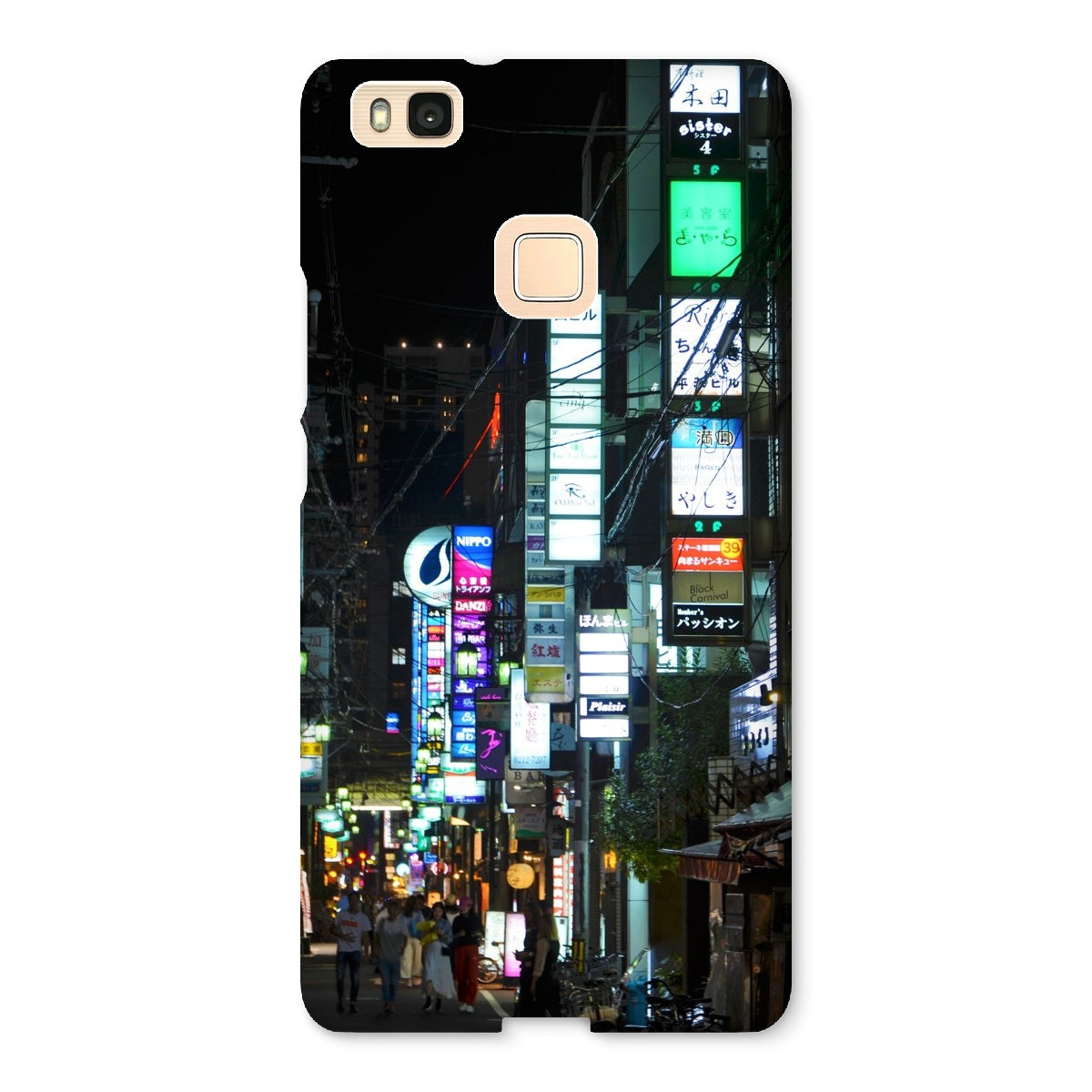 Streets: Neon Lights, Japan Snap Phone Case