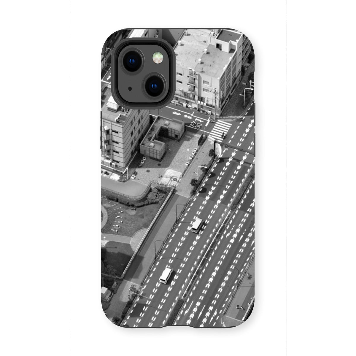 Tokyo Cityscape, Japan Tough Phone Case