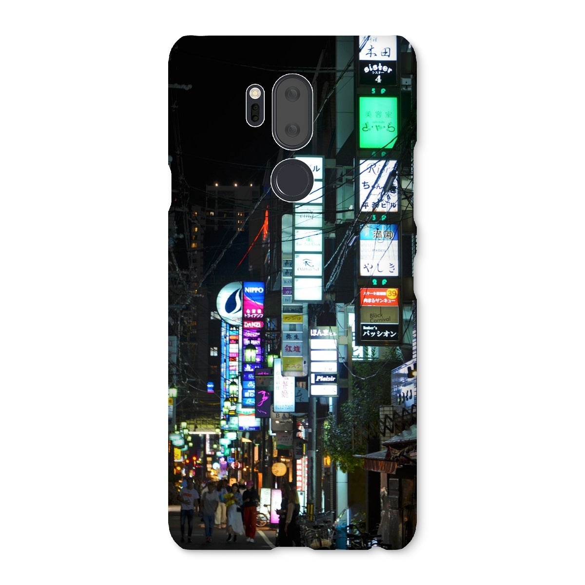Streets: Neon Lights, Japan Snap Phone Case