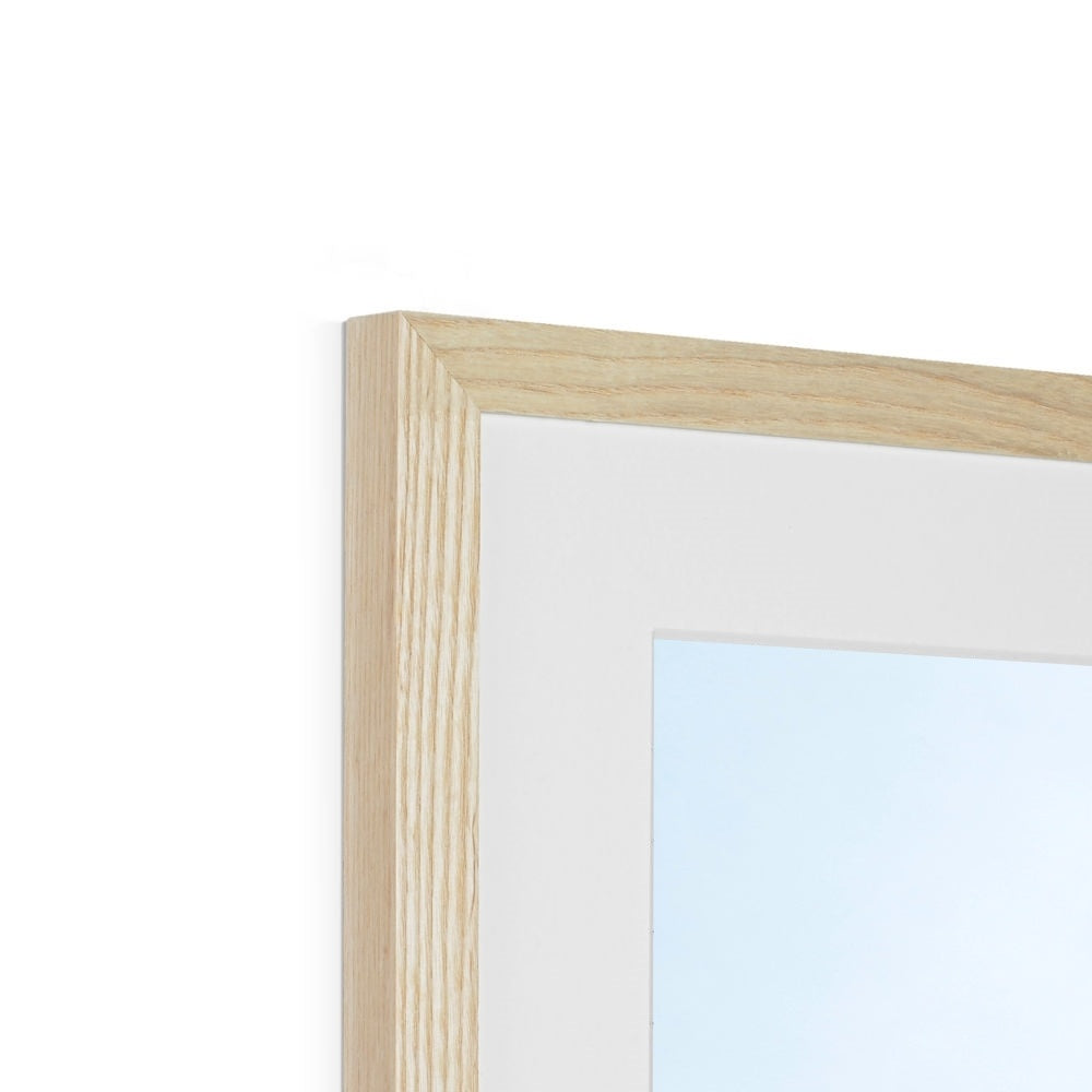 Symmetry: Bridge Framed & Mounted Print