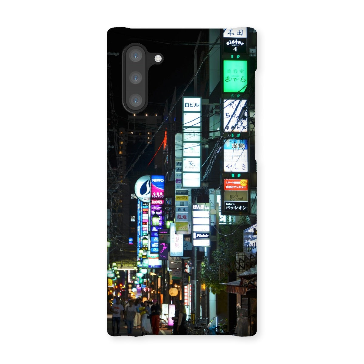 Streets: Neon Lights, Japan Snap Phone Case