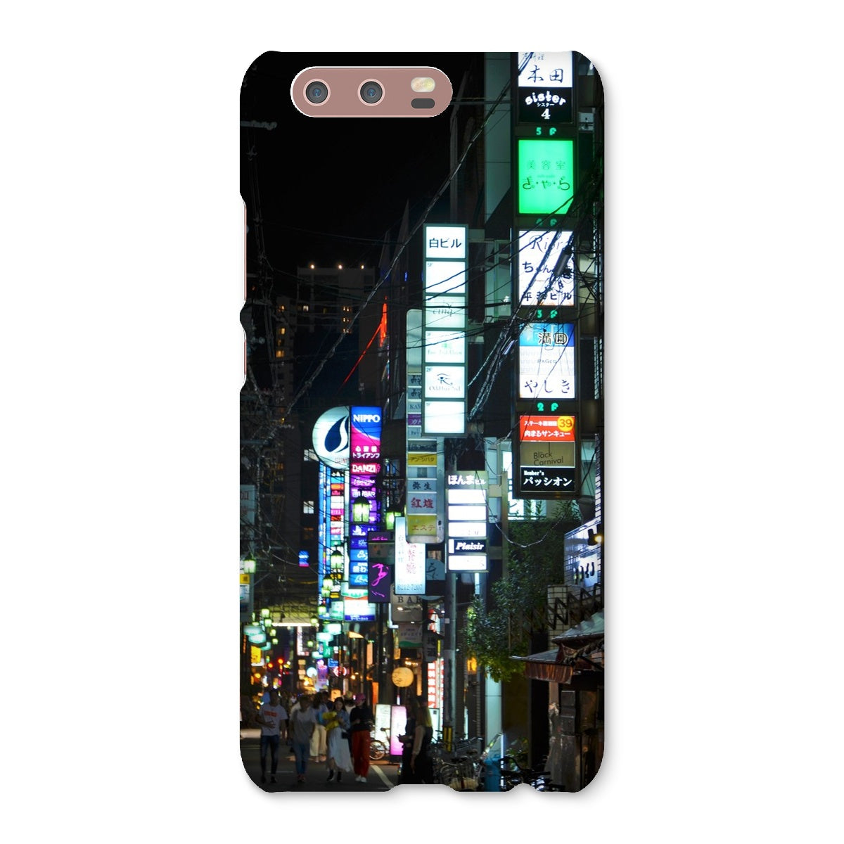 Streets: Neon Lights, Japan Snap Phone Case