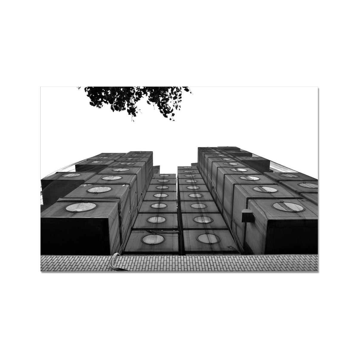 Architecture: Capsule Hotel Hahnemühle Photo Rag Print