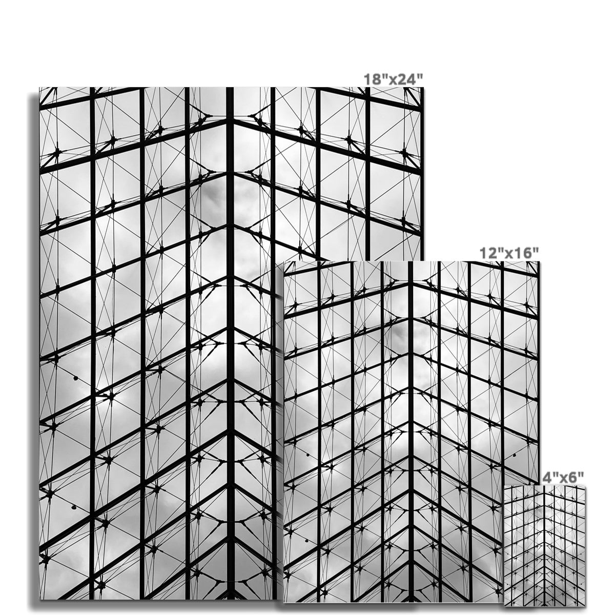 Architecture: The Louvre, Paris, France Fine Art Print