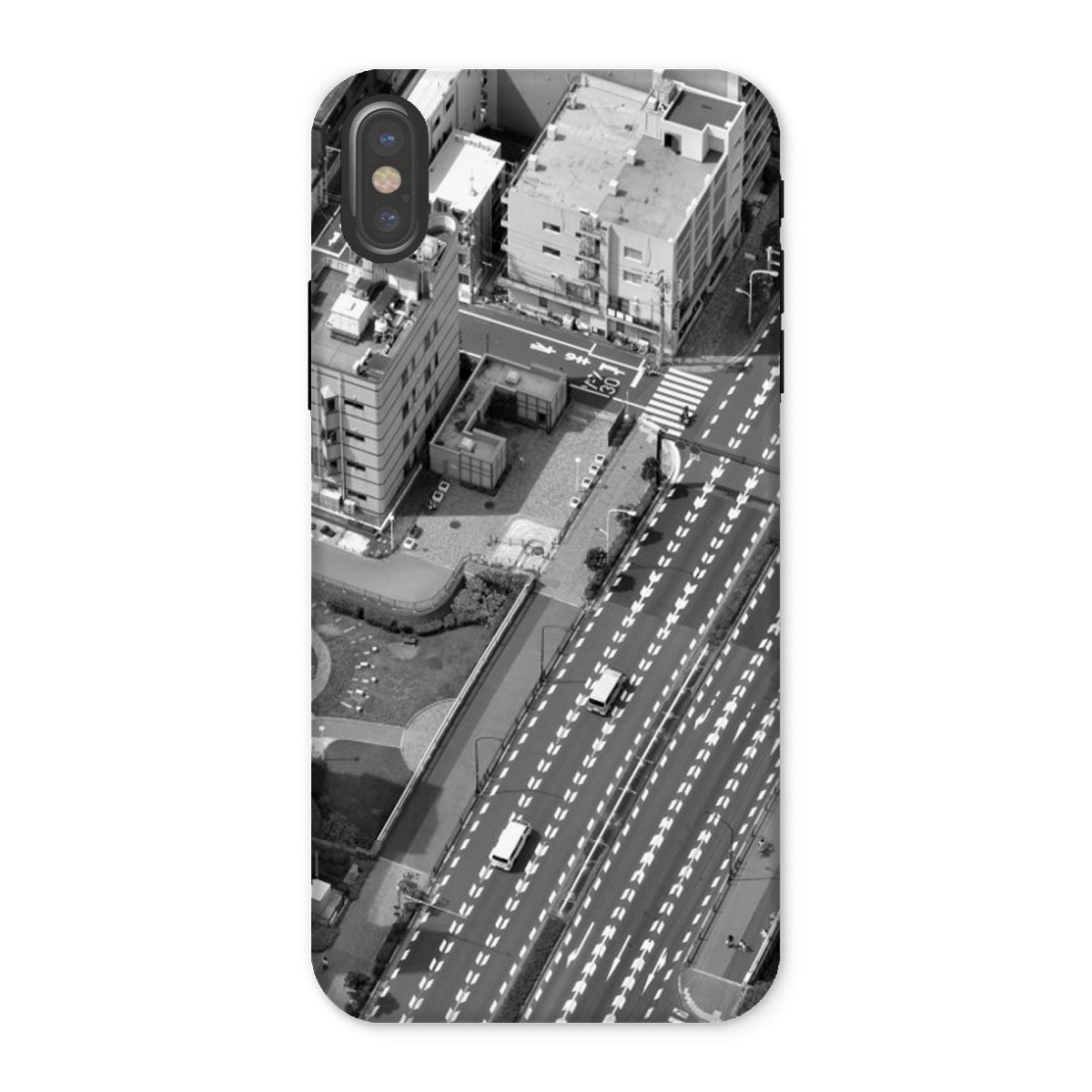 Tokyo Cityscape, Japan Tough Phone Case