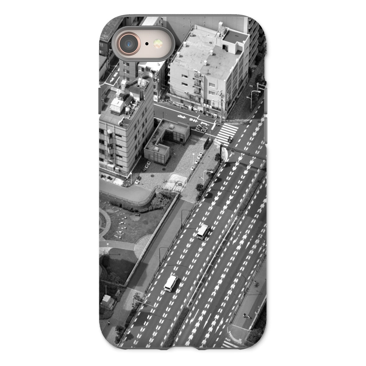 Tokyo Cityscape, Japan Tough Phone Case