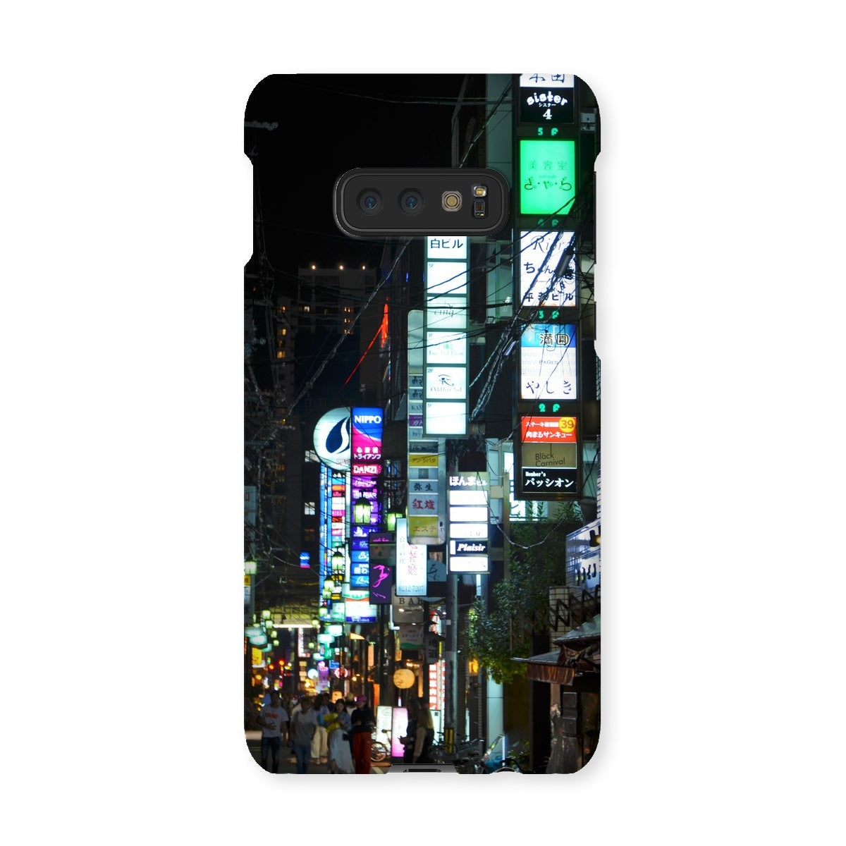 Streets: Neon Lights, Japan Snap Phone Case