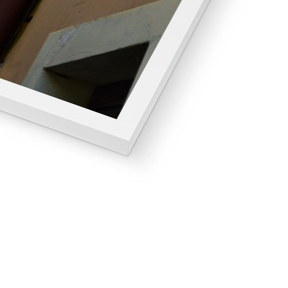 Streets: Como, Italy Framed Print