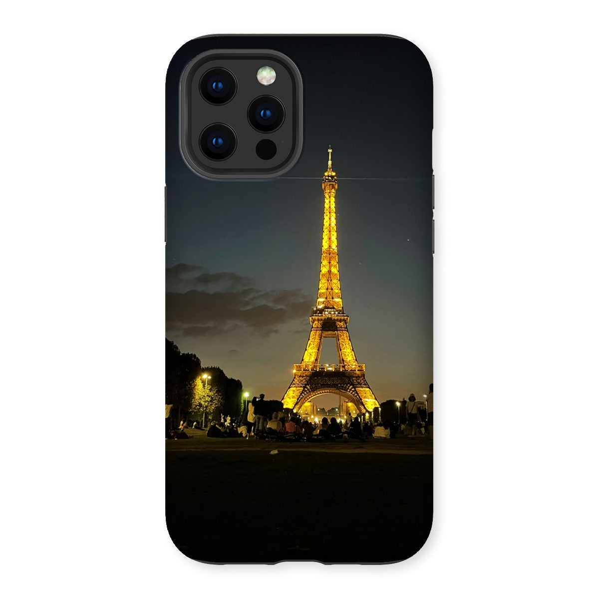 Architecture: Effiel Tower by Night, Paris, France Tough Phone Case