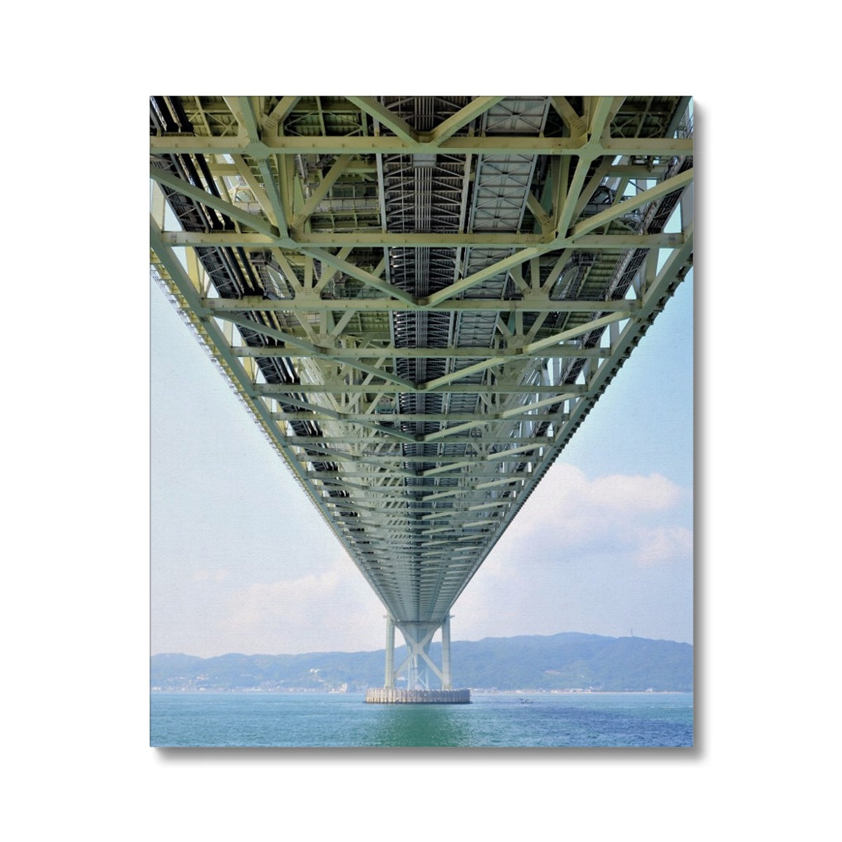 Engineering: Bridge Perspective Canvas