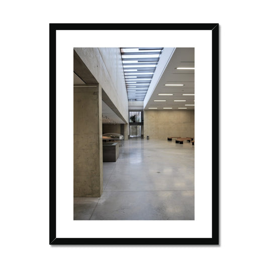 Architecture: Linear Space Framed & Mounted Print