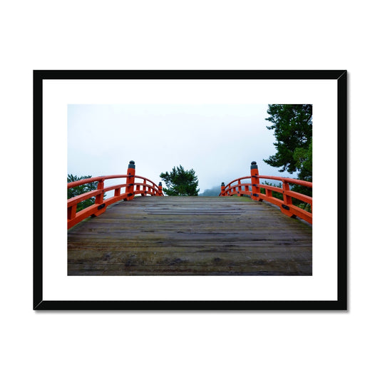 Symmetry: Bridge Framed & Mounted Print