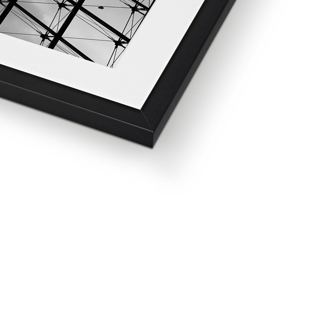 Architecture: The Louvre, Paris, France Framed & Mounted Print