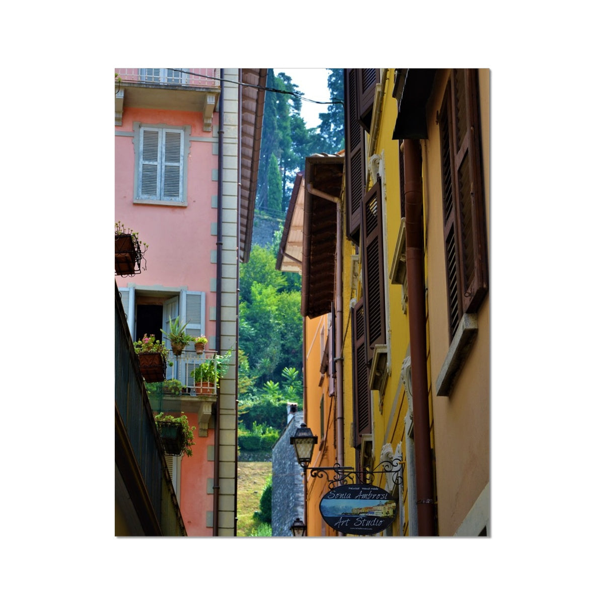 Streets: Como, Italy Fine Art Print