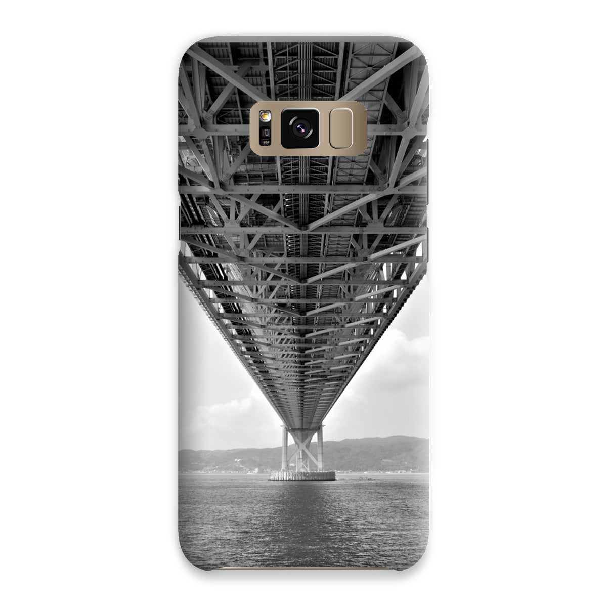 Engineering: Bridge Perspective, B&W Snap Phone Case