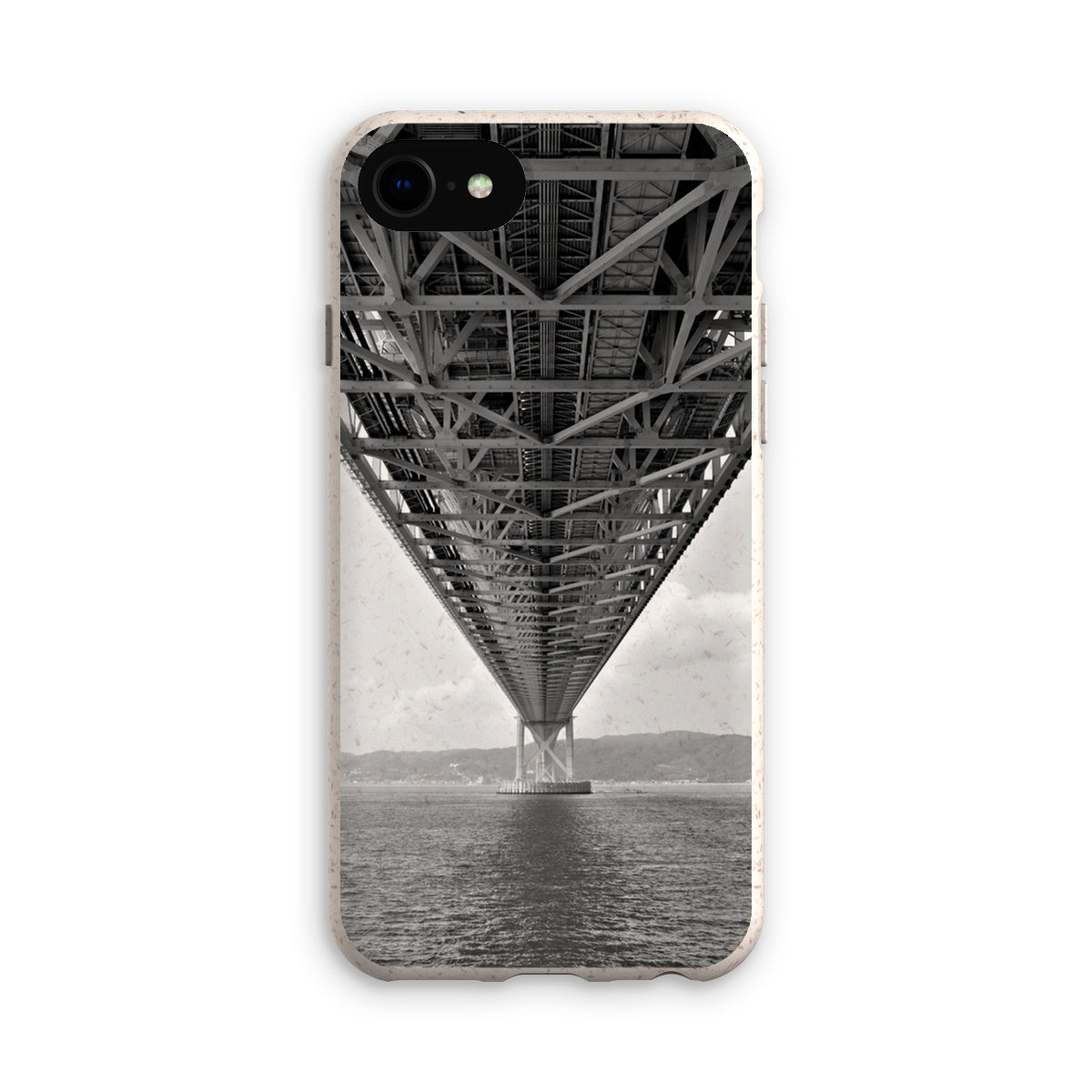 Engineering: Bridge Perspective, B&W Eco Phone Case