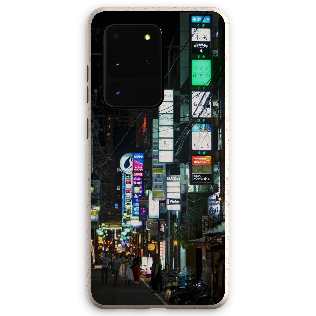 Streets: Neon Lights, Japan Eco Phone Case