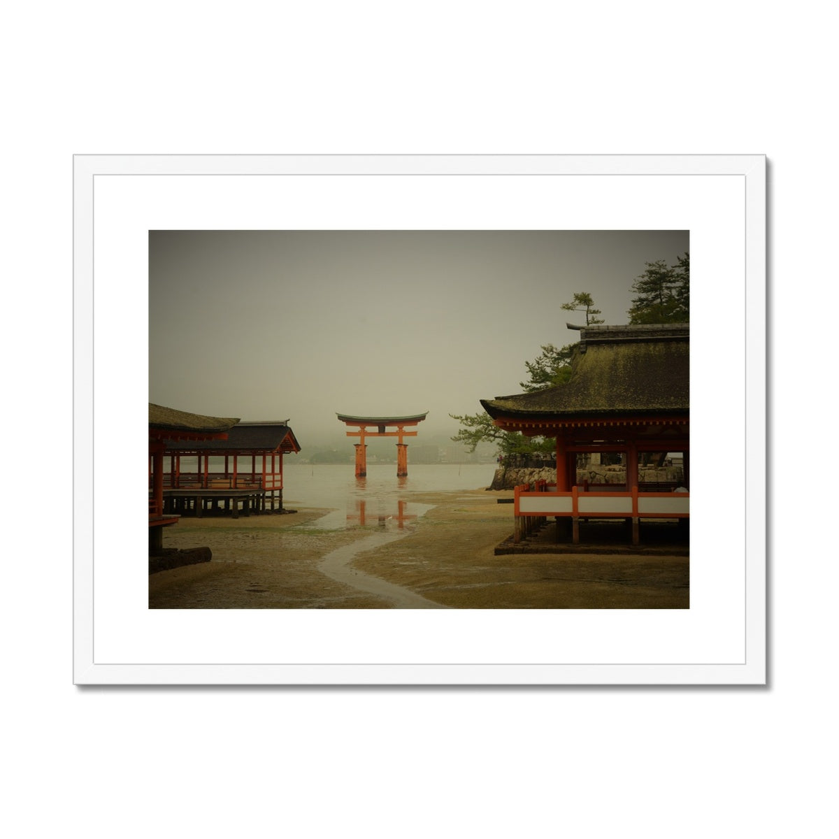 Landscape: Miyajima, Japan Framed & Mounted Print