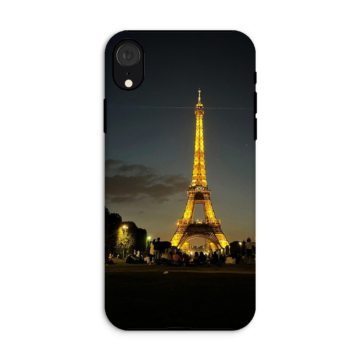 Architecture: Effiel Tower by Night, Paris, France Tough Phone Case