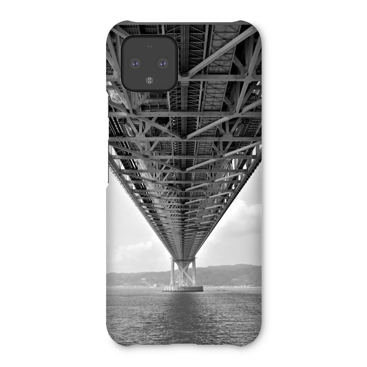 Engineering: Bridge Perspective, B&W Snap Phone Case