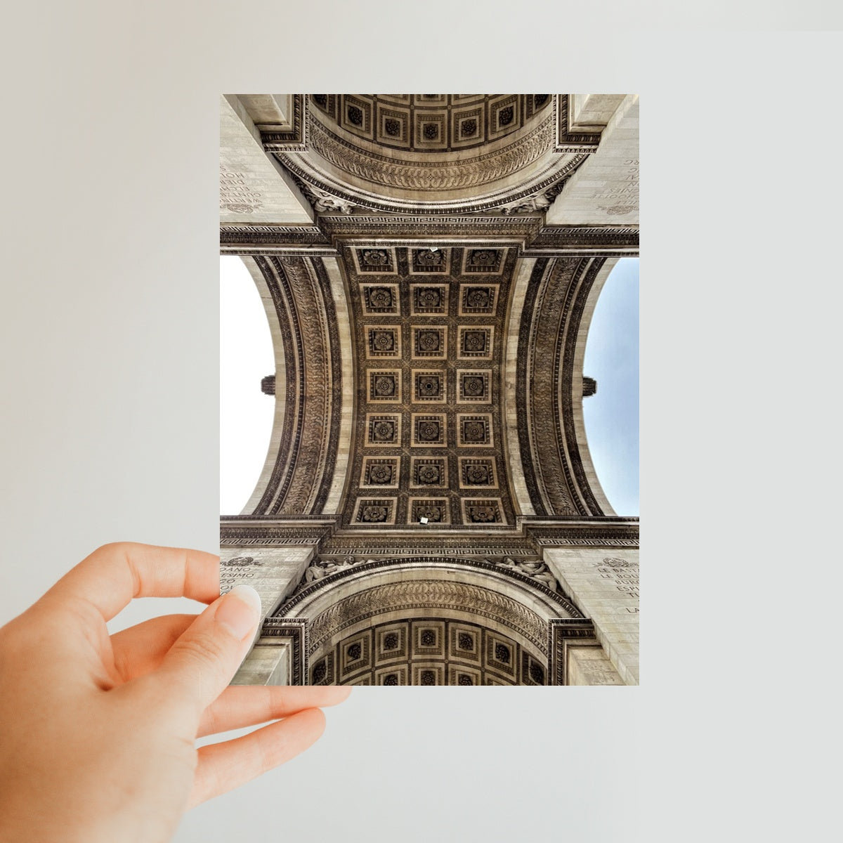 Architecture: Arc du Triomphe, Paris, France Classic Postcard