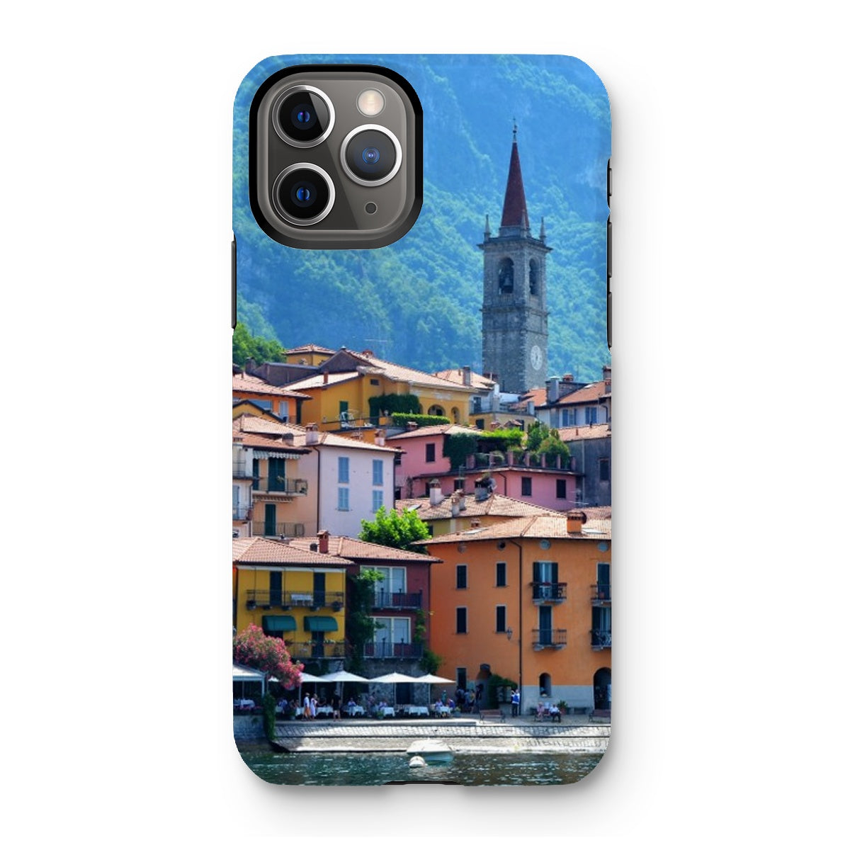 Streets: Lake Como, Italy Tough Phone Case