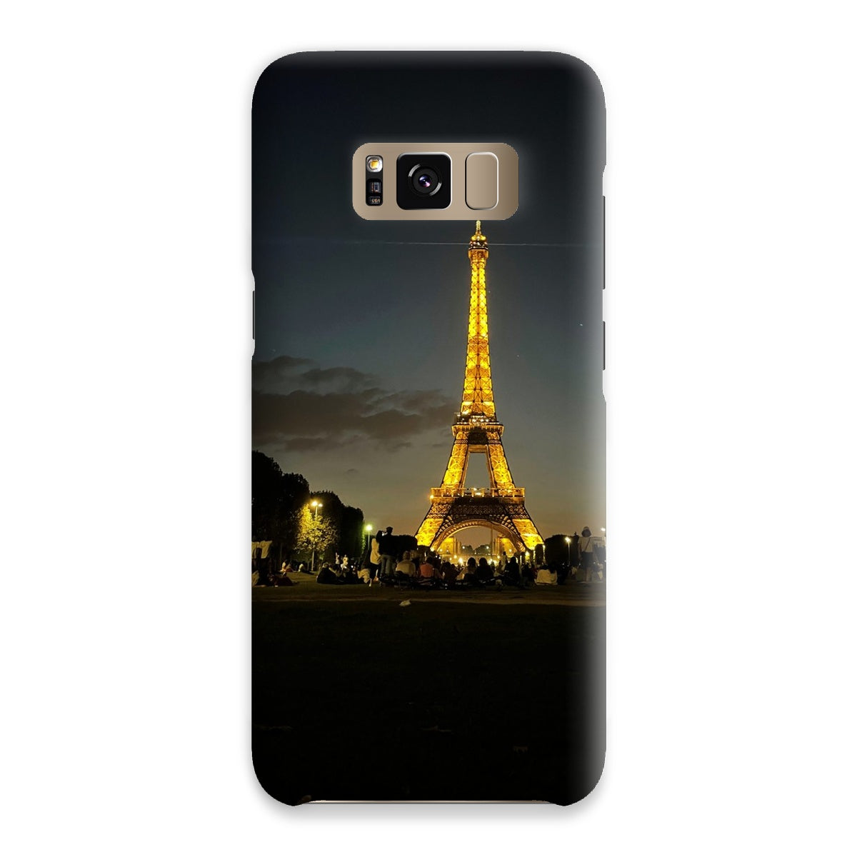 Architecture: Effiel Tower by Night, Paris, France Snap Phone Case