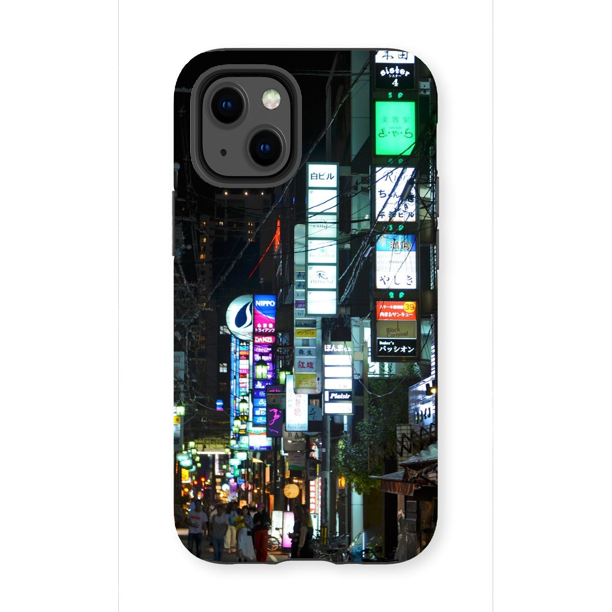 Streets: Neon Lights, Japan Tough Phone Case