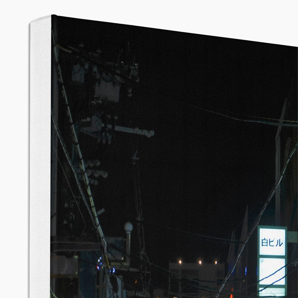 Streets: Neon Lights, Japan Eco Canvas