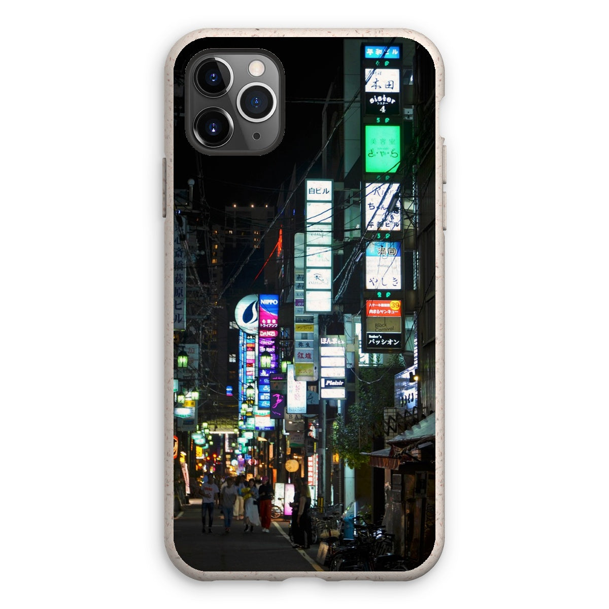 Streets: Neon Lights, Japan Eco Phone Case