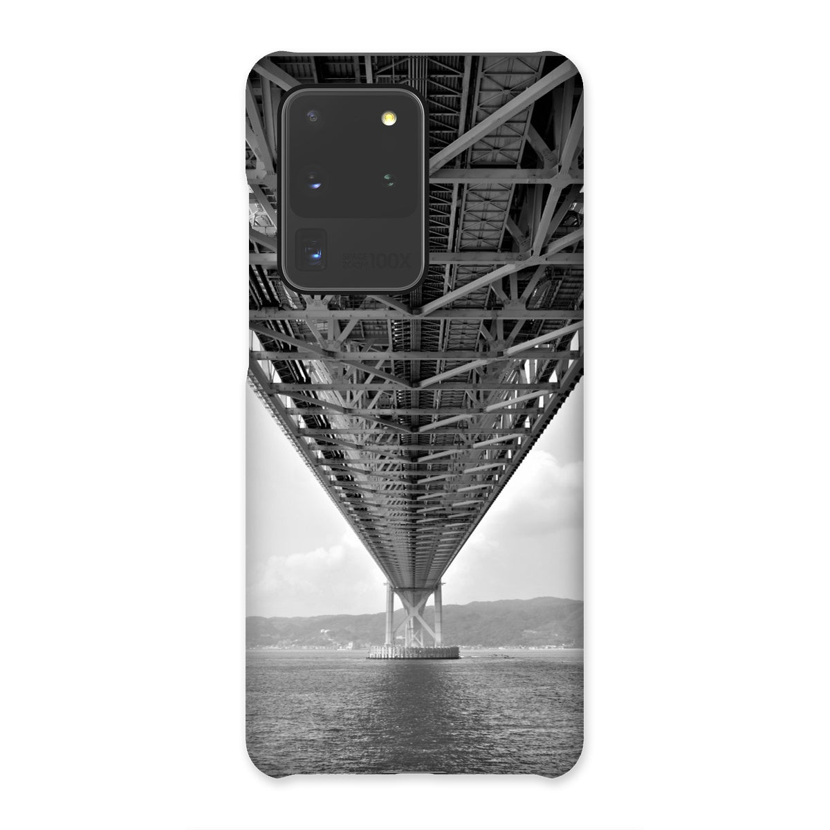 Engineering: Bridge Perspective, B&W Snap Phone Case