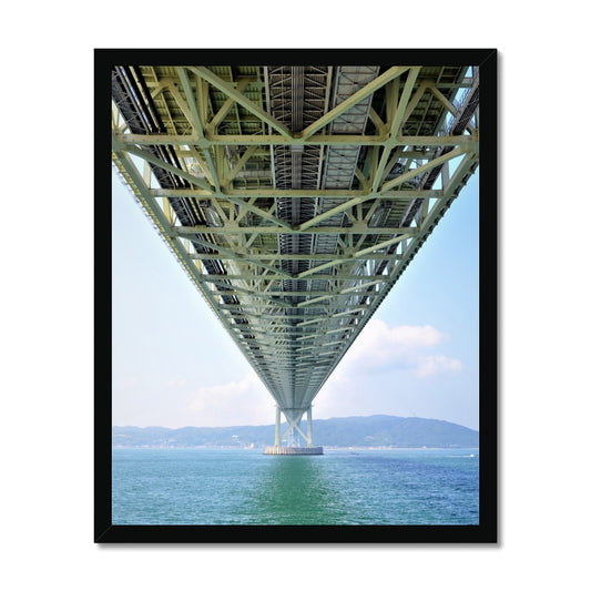 Engineering: Bridge Perspective Framed Print