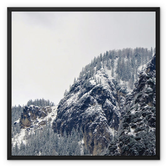 Mountain Landscape: Alps, Italy Framed Canvas