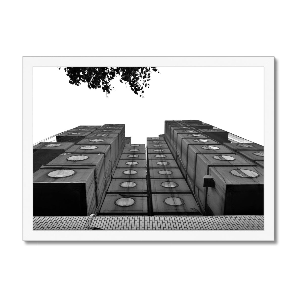 Architecture: Capsule Hotel Framed Print