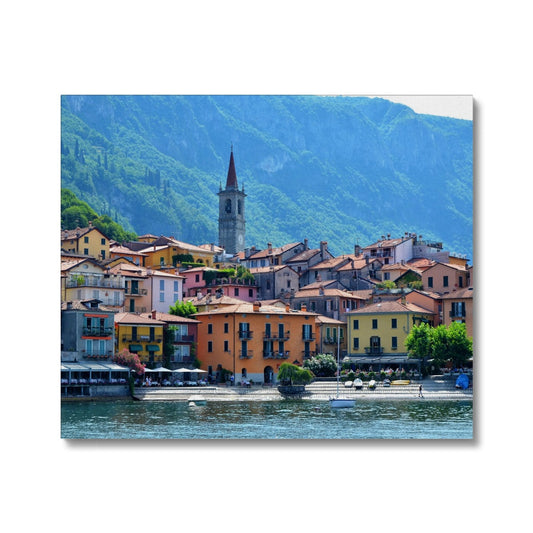 Streets: Lake Como, Italy Canvas