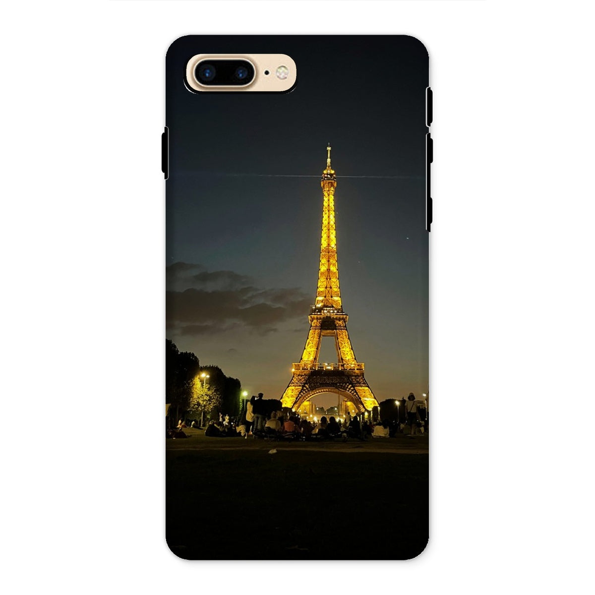 Architecture: Effiel Tower by Night, Paris, France Tough Phone Case