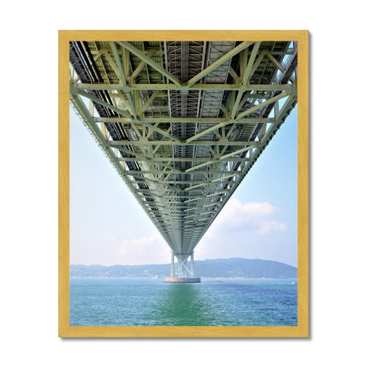 Engineering: Bridge Perspective Antique Framed Print