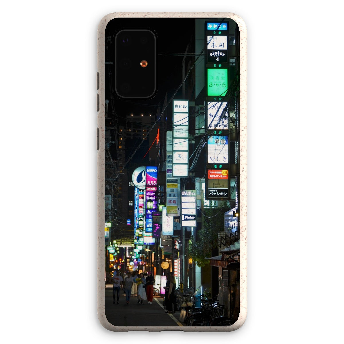 Streets: Neon Lights, Japan Eco Phone Case