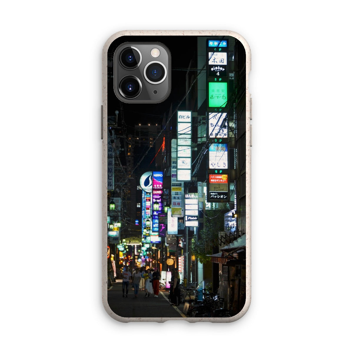 Streets: Neon Lights, Japan Eco Phone Case