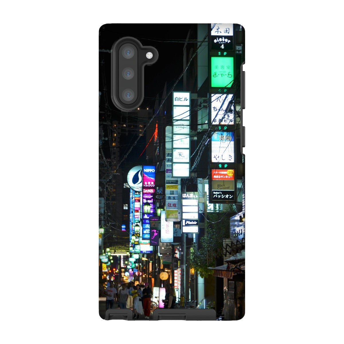 Streets: Neon Lights, Japan Tough Phone Case