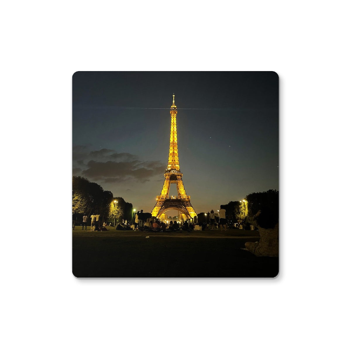 Architecture: Effiel Tower by Night, Paris, France Coaster