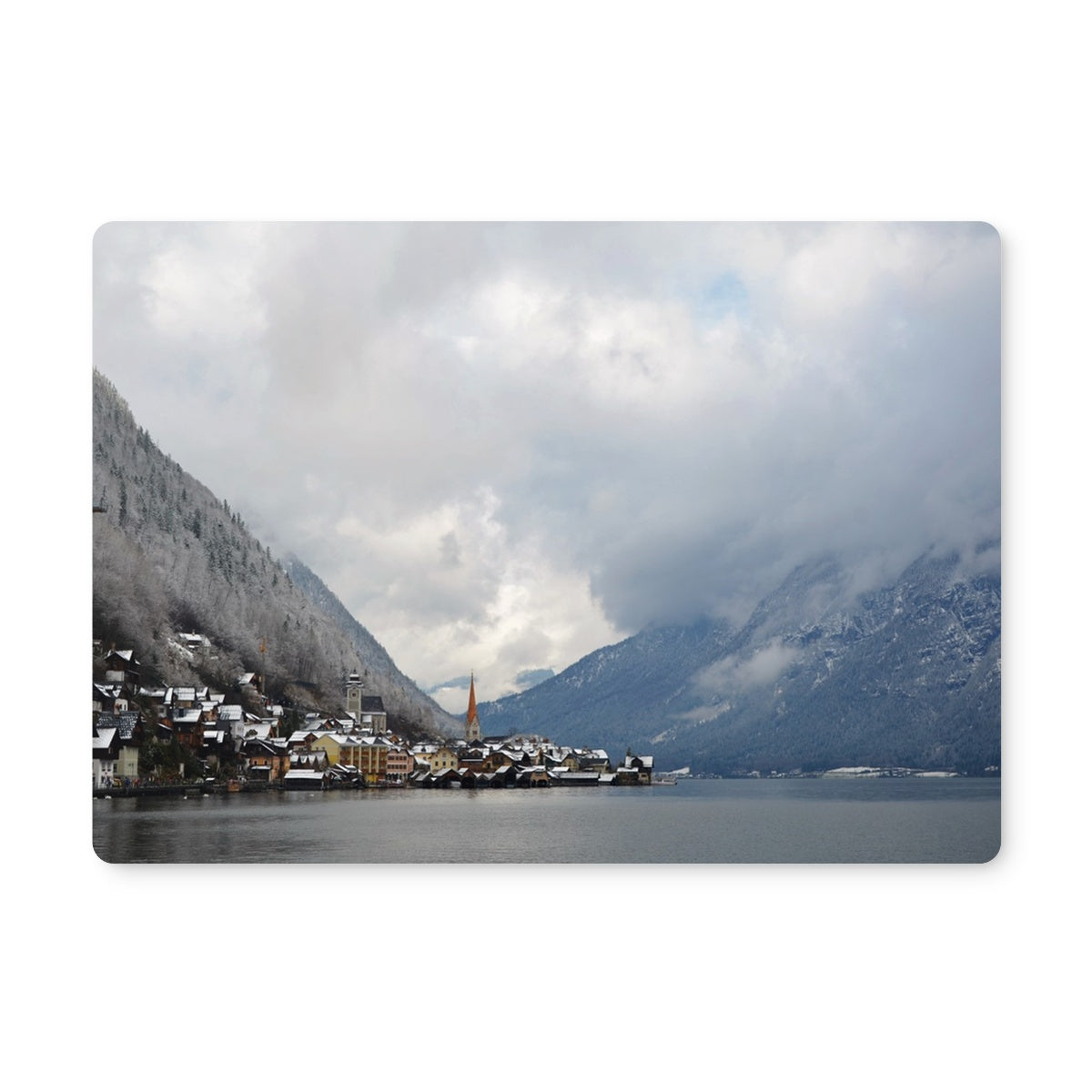 Landscape: Hallstadt, Austria Placemat