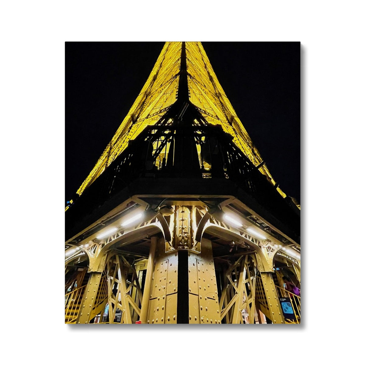 Architecture: Eiffel Tower, Paris, France Canvas