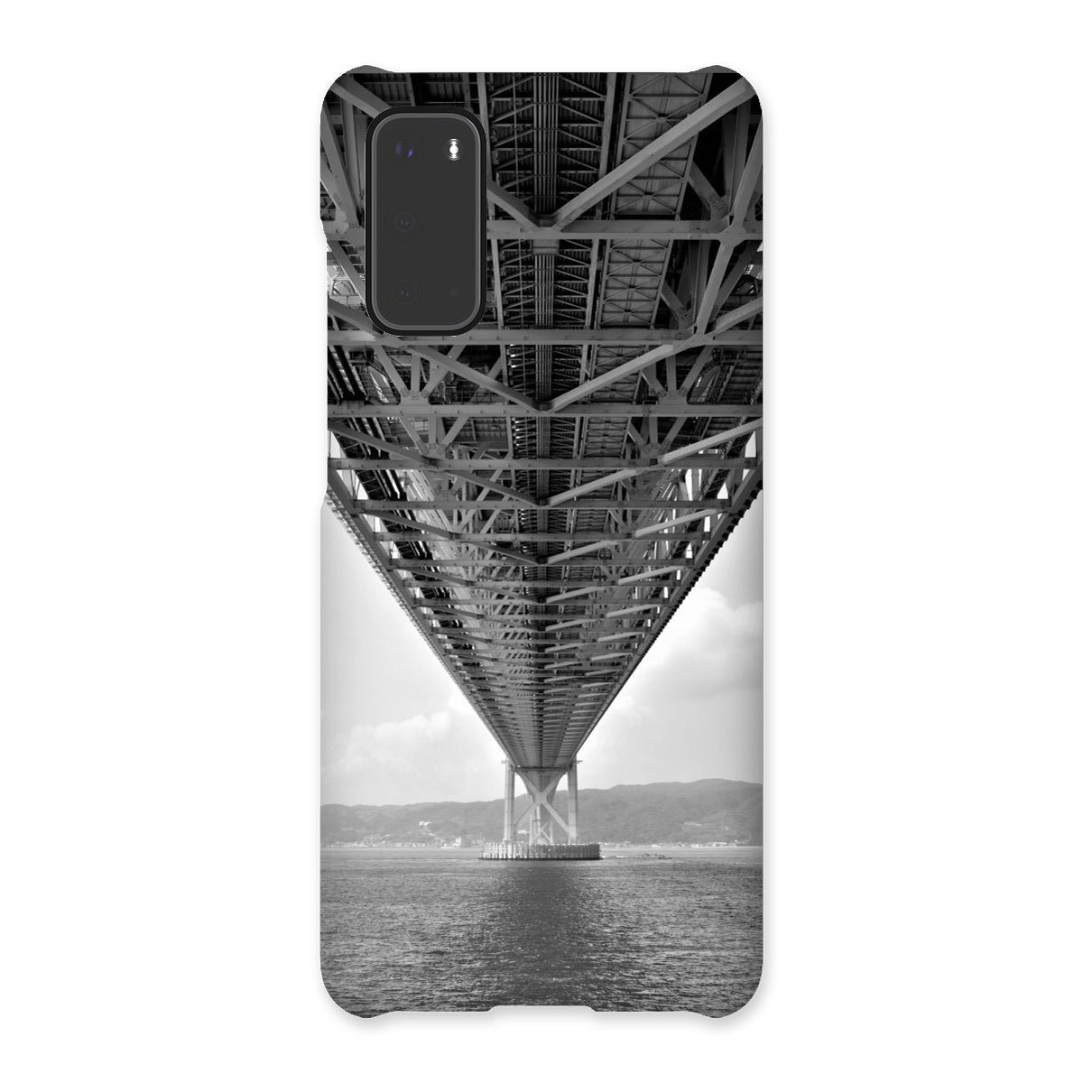 Engineering: Bridge Perspective, B&W Snap Phone Case